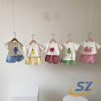 子供服 ベビー服 キッズ 可愛い 赤ちゃん 夏服 半袖 パジャマ 部屋着 フルーツ シェンヘン 果物柄 男の子 女の子 セットアップ ルームウェア 通園 保育園