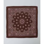 SHIPS / Ships MARCEL LASSANCE: SILK PRINT BANDANA INDIA