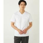 SHIPS / シップス SHIPS Colors:〈接触冷感〉シルケット コットン Vネック TEE◇