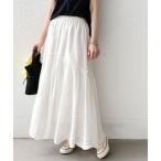 SHIPS / シップス SHIPS Colors:〈手洗い可能〉スカラップ レース スカート