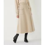 ショッピングcolors SHIPS / シップス SHIPS Colors:〈手洗い可能〉ジャージーメルトン ポケット フレアスカート