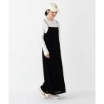 SHIPS for women / シップスウィメン SHIPS Colors:〈手洗い可能〉ポリエステルベロア キャミ ワンピース