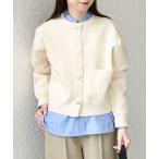 ショッピングcolors SHIPS / シップス 《新色・追加予約》SHIPS Colors:〈手洗い可能〉メタルボタン クルーネック カーディガン◆