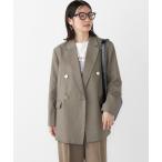 SHIPS for women / シップスウィメン SHIPS Colors_〈手洗い可能〉無地 / チェック ダブル ボタン ブレザー◇