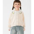 SHIPS / シップス SHIPS Colors:80130cm / 〈洗濯機可能〉フラワー 刺繍 カーディガン◇