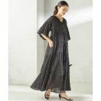 SHIPS / シップス 【SHIPS別注】Fanaka:〈手洗い可能〉クリンクル 袖 フレア ワンピース