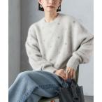 ショッピングセール価格 SHIPS / シップス 〈手洗い可能〉ビジュー FOX クルーネック プルオーバー