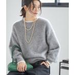 SHIPS / シップス 杢 フォックス カシミヤ クルーネック ニット プルオーバー