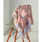 SHIPS / シップス 【SHIPS別注】BINDU: マップ スカーフ 100×100