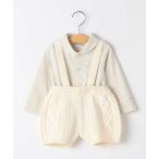 SHIPS / シップス SHIPS KIDS:7080cm /ニット セット ロンパース