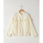 SHIPS / シップス SHIPS KIDS:140150cm / 〈UVカット〉ドライタッチ フリル ライト ブルゾン