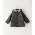 キッズにぴったりの暖かフェイクファーフードジャケット