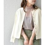 SHIPS / シップス SHIPS any:〈ウォッシャブル〉オーガニックコットン 裏起毛 スナップ カーディガン