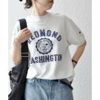 SHIPS / シップス Champion:〈洗濯機可能〉スウェット ショート スリーブ TEE