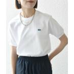 SHIPS / シップス 【SHIPS any別注】LACOSTE:〈洗濯機可能〉PIQUE クルーネック Tシャツ 26SS