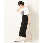 SHIPS / シップス SHIPS any:サスペンダータイトスカート