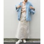 SHIPS / シップス SHIPS any:〈ウォッシャブル〉オーガニック ツイル マーメイド スカート