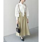 SHIPS / シップス SHIPS any:〈洗濯機可能〉オックス フレア サスペンダースカート［NAVY BLUE］