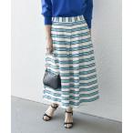 SHIPS / シップス SHIPS any:キャンバス ボーダー Aライン スカート