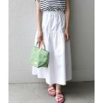 SHIPS / シップス SHIPS any: オーガニック RENU ギャザー スカート〈抗菌防臭〉