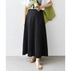 SHIPS / シップス SHIPS any:〈洗濯機可能〉カット シーム フレア ロング スカート
