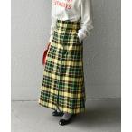 SHIPS / シップス SHIPS any:〈ウォッシャブル〉LINEA MEGISTOS タータンチェック ラップ スカート
