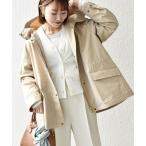 SHIPS / シップス SHIPS any:〈手洗い可能〉シャンブレー テントライン フード コート