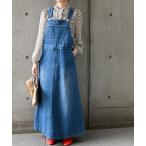 SHIPS / シップス SHIPS any:〈ウォッシャブル〉フレア ジャンパースカート［SHIPS any DENIM］