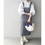 SHIPS / シップス SHIPS any:〈ウォッシャブル〉コーデュロイ Iライン ジャンパースカート