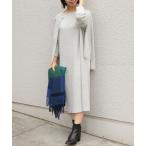 SHIPS / シップス SHIPS any: フェイクパール ニットワンピース