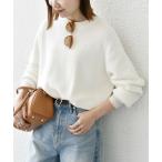 SHIPS / シップス SHIPS any:〈手洗い可能〉アゼ コンパクト クルーネック ニット プルオーバー