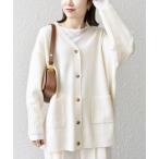 SHIPS / シップス SHIPS any: AQUA カシミヤ ミックス Vネック ニット カーディガン