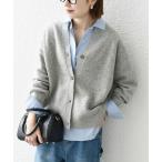 SHIPS / シップス SHIPS any:〈手洗い可能〉AQUA カシミヤ ミックス スキッパー カーディガン
