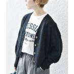 SHIPS / シップス 【WEB限定】SHIPS any: AQUA カシミヤ ミックス ショート Vネック カーディガン