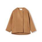 TOMORROWLAND / トゥモローランド ウールカシミヤビーバー ショートコクーンコート