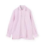 ショッピングINDIVIDUALIZED TOMORROWLAND / トゥモローランド 【別注】INDIVIDUALIZED SHIRTS リネン キャンプカラーシャツ