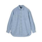 ショッピングダンガリー TOMORROWLAND / トゥモローランド コットンダンガリー ダブルポケットシャツ