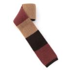 TOMORROWLAND / トゥモローランド Bleck ウールナイロン ニットタイ