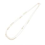 Yahoo! Yahoo!ショッピング(ヤフー ショッピング)Harriss / ハリス プラパール×コットンパール２連ロングネックレス