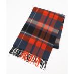 Harriss / ハリス カシミヤマフラーチェックマフラー