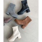 ショッピングファッションセール対象商品 MAJESTIC LEGON / マジェスティックレゴン フカフカヒールストレッチブーツ