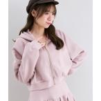 ショッピングショート MAJESTIC LEGON / マジェスティックレゴン ∞キラキララインストーンショートパーカー