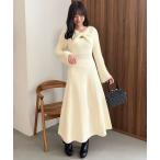 ショッピングニットワンピ MAJESTIC LEGON / マジェスティックレゴン リボンボレロドッキングニットワンピ