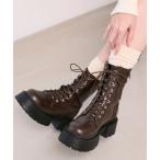 ショッピングファッションセール対象商品 MAJESTIC LEGON / マジェスティックレゴン タンクソールレースアップブーツ