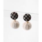 Yahoo! Yahoo!ショッピング(ヤフー ショッピング)MAJESTIC LEGON / マジェスティックレゴン 千鳥×ポンポンイヤリング