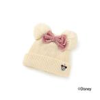 petit main / プティマイン 【Disney】W梵天ニット帽