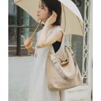 russet / ラシット モノグラムテープ カゴ2wayバッグ