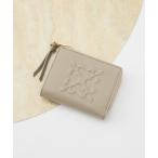 russet / ラシット エンボスモノグラムハーフウォレット