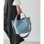 russet / ラシット エンボスモノグラム2WAYミニトートバッグ