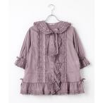 ショッピングローン PINK HOUSE / ピンクハウス フード付きローンオーバーブラウス